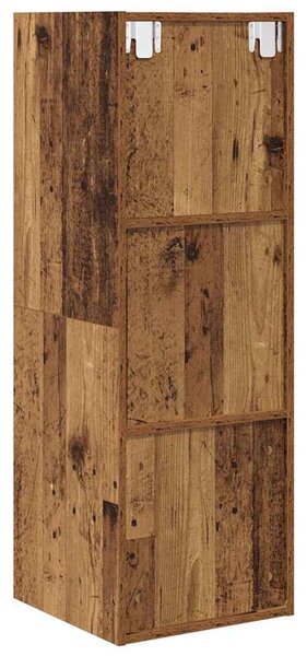 TV szekrény garnitúra Öreg fa 37 x 37 x 107 cm Faanyag