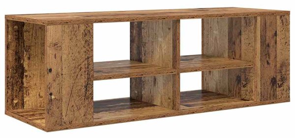 Fali TV szekrény Régi fa 102 x 35 x 35 cm Faanyag