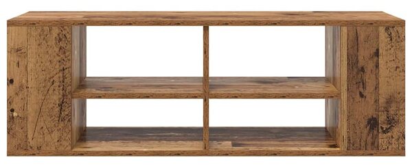 Fali TV szekrény Régi fa 102 x 35 x 35 cm Faanyag