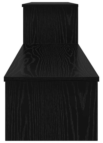 TV szekrény Musta tammi 180 x 30 x 43 cm Faanyag