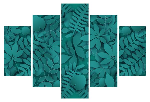 A levelek képe (150x105 cm)