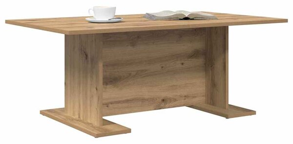 Dohányzóasztal kézműves tölgy 103.5 x 60 x 40 cm Faanyag