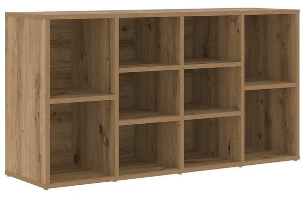 Cipőpad polcokkal kézműves tölgy 103 x 30 x 54.5 cm Faanyag