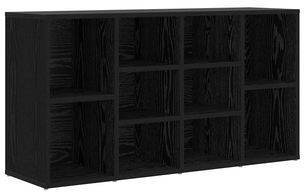 Cipőpad polcokkal Egyéb Musta tammi 103 x 30 x 54.5 cm Faanyag