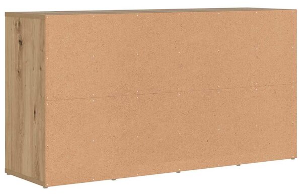 Cipőpad polcokkal kézműves tölgy 103 x 30 x 54.5 cm Faanyag
