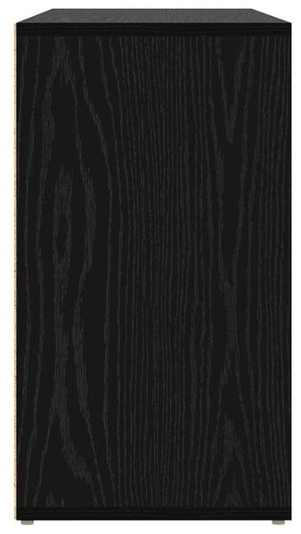 Cipőpad polcokkal Egyéb Musta tammi 103 x 30 x 54.5 cm Faanyag