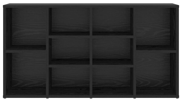 Cipőpad polcokkal Egyéb Musta tammi 103 x 30 x 54.5 cm Faanyag