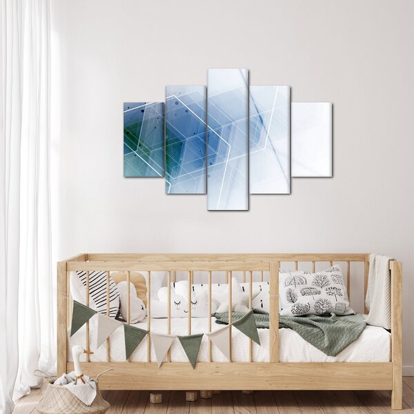 Kép - Geometriai formák (150x105 cm)