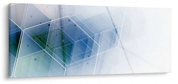 Kép - Geometriai formák (120x50 cm)