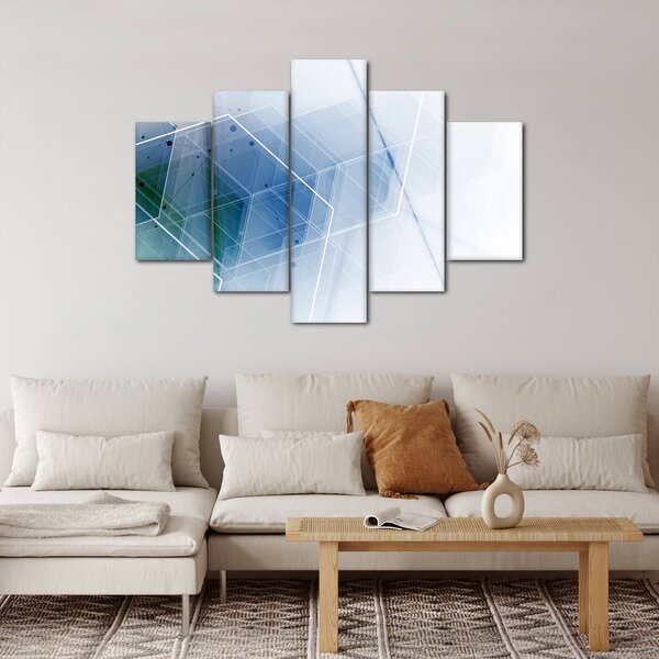 Kép - Geometriai formák (150x105 cm)