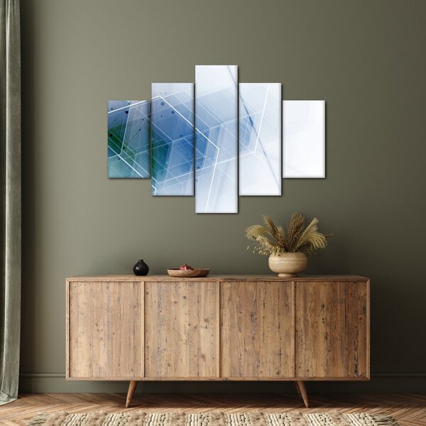 Kép - Geometriai formák (150x105 cm)