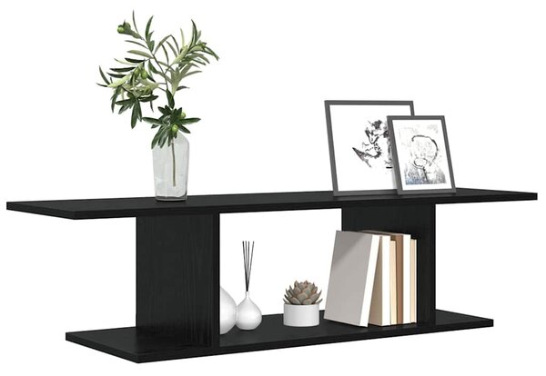 TV szekrény Fekete 103 x 30 x 26,5 cm Faanyag