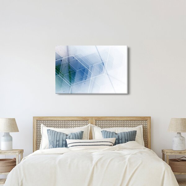 Kép - Geometriai formák (90x60 cm)
