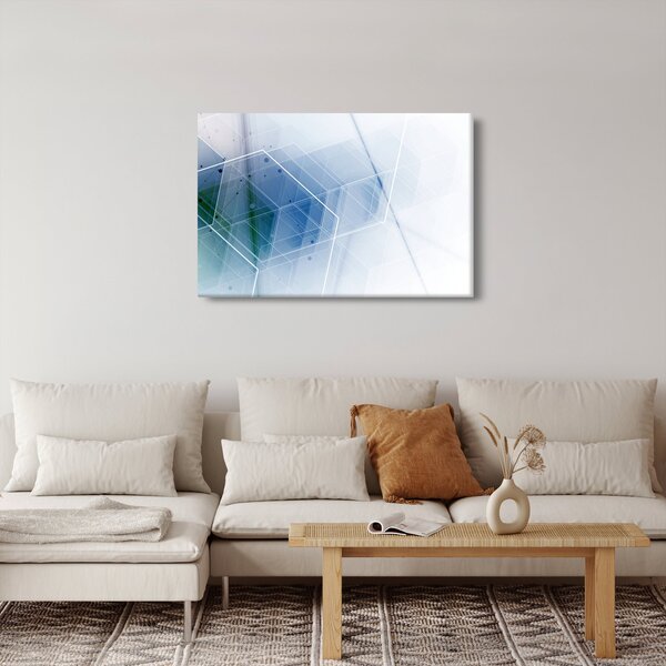 Kép - Geometriai formák (90x60 cm)