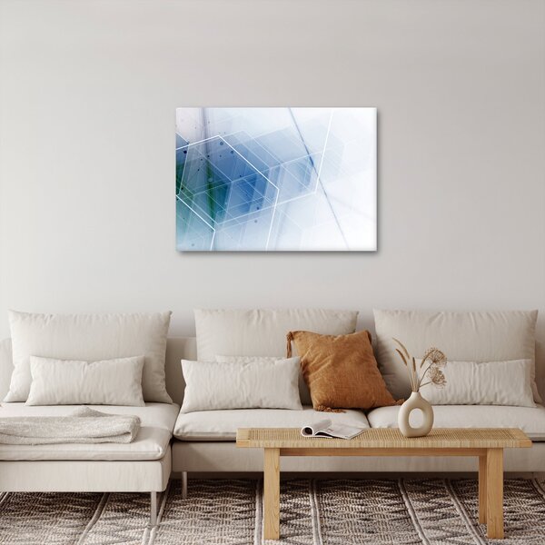 Kép - Geometriai formák (70x50 cm)