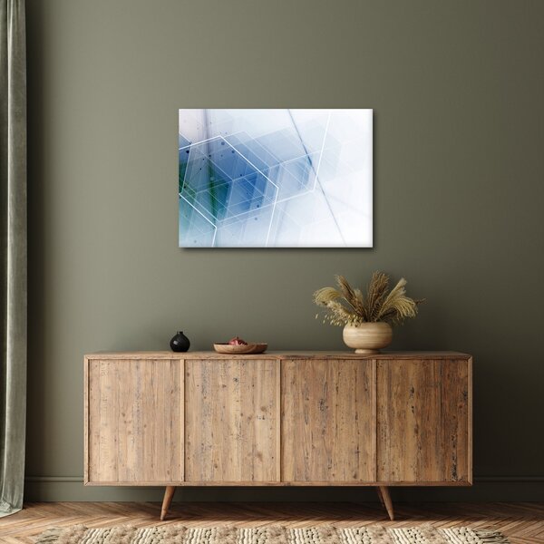 Kép - Geometriai formák (70x50 cm)