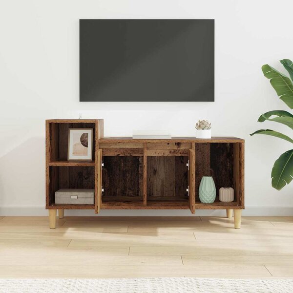 TV szekrény Öreg fa 100 x 35 x 55 cm Faanyag