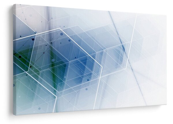 Kép - Geometriai formák (90x60 cm)
