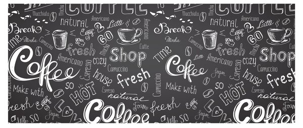Kép - Coffee (120x50 cm)