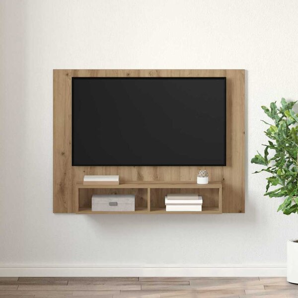 TV szekrény garnitúra Artisan tölgy 120 x 23,5 x 90 cm Faanyag