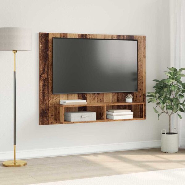 TV szekrény garnitúra Öreg fa 120 x 23,5 x 90 cm Faanyag