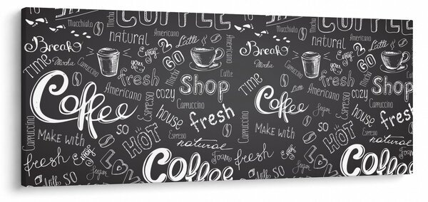 Kép - Coffee (120x50 cm)