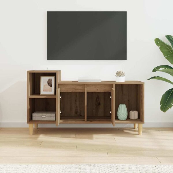 TV szekrény Artisan tölgy 100 x 35 x 55 cm Faanyag
