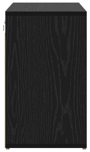 Cipősszekrény polcokkal Musta tammi 77.5 x 30 x 51 cm Faanyag