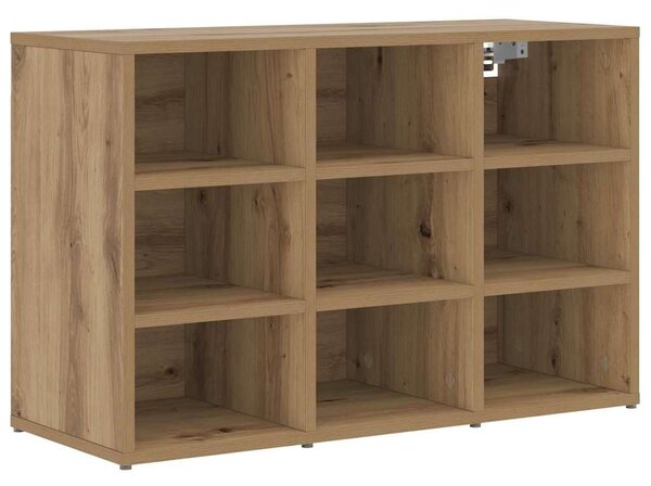 Cipősszekrény kézműves tölgy 77.5 x 30 x 51 cm Faanyag