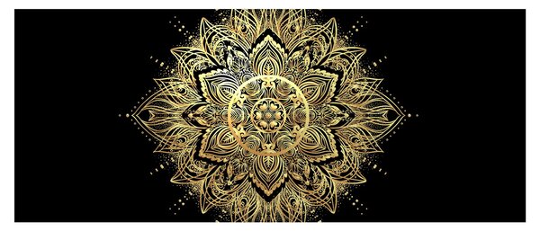 Kép - Mandala gazdagság (120x50 cm)