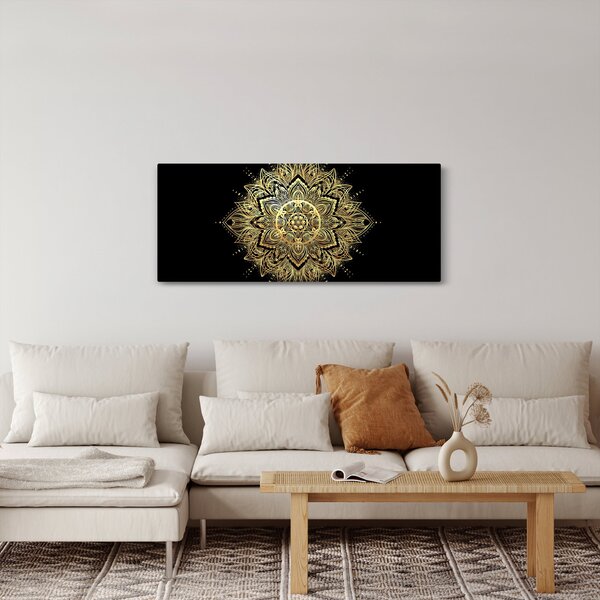 Kép - Mandala gazdagság (120x50 cm)