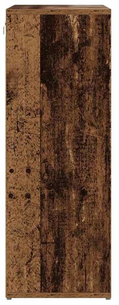 Cipősszekrény polcokkal Régi fa 77.5 x 30 x 83.5 cm Faanyag