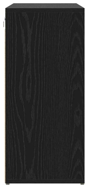 Cipősszekrény polcokkal Musta tammi 103 x 30 x 67 cm Faanyag