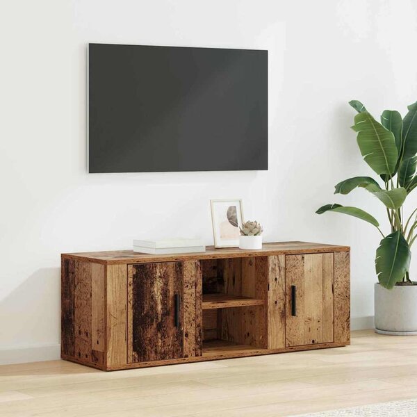 TV szekrény Öreg fa 100 x 31,5 x 35 cm Faanyag