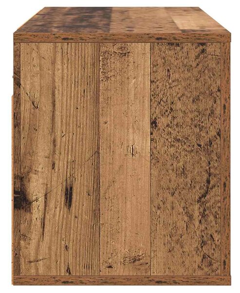 Fali TV Szekrény Régi fa 80 x 34.5 x 40 cm Faanyag