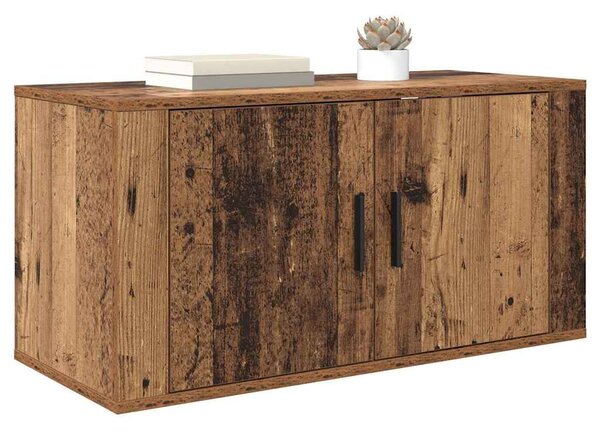 Fali TV Szekrény Régi fa 80 x 34.5 x 40 cm Faanyag