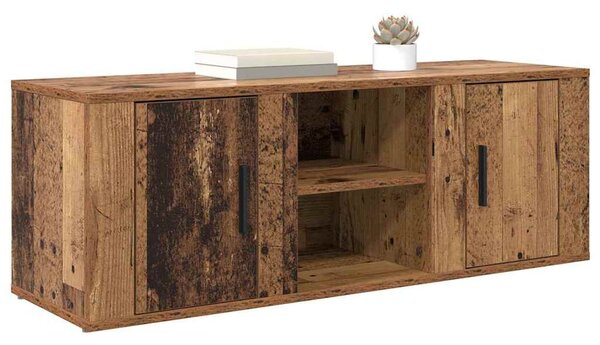 TV szekrény Öreg fa 100 x 31,5 x 35 cm Faanyag