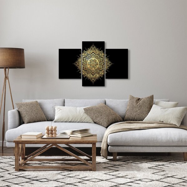 Kép - Mandala gazdagság (90x60 cm)