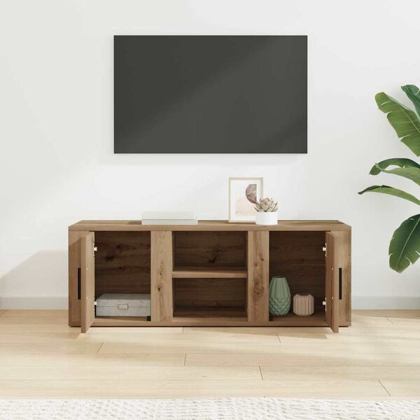 TV szekrény Artisan tölgy 100 x 31,5 x 35 cm Faanyag