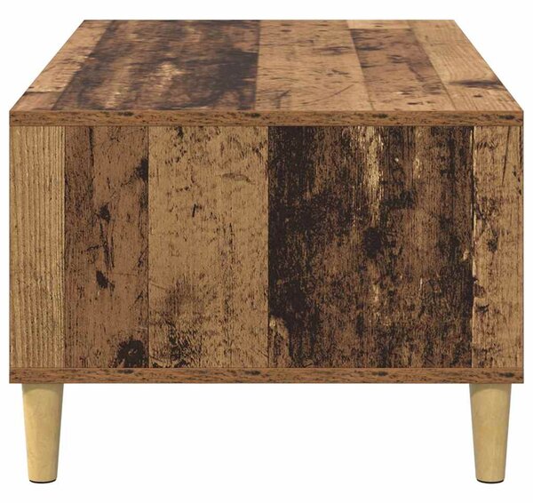 Dohányzóasztal fiókkal Öreg fa 90 x 50 x 26.5 cm Faanyag