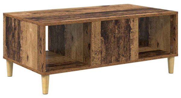 Dohányzóasztal fiókkal Öreg fa 90 x 50 x 26.5 cm Faanyag