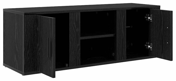 TV szekrény Fekete tölgy 100 x 31,5 x 35 cm Faanyag