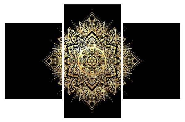 Kép - Mandala gazdagság (90x60 cm)