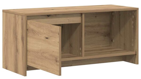 TV állvány kézműves tölgy 90 x 35 x 40 cm Faanyag