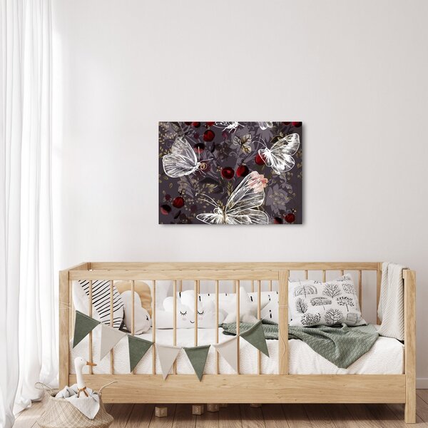 Pillangók képe (70x50 cm)