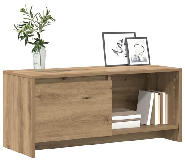 TV állvány kézműves tölgy 90 x 35 x 40 cm Faanyag