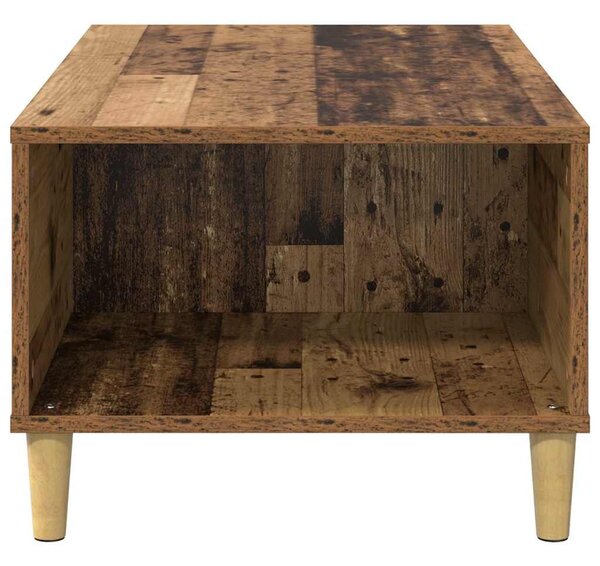 Dohányzóasztal fiókkal Öreg fa 90 x 50 x 35 cm Faanyag