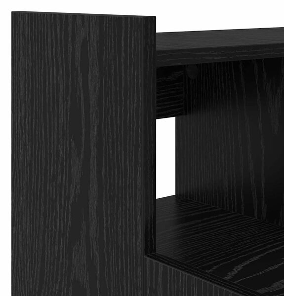 Asztal asztali lámpákkal Musta tammi 97 x 45 x 90 cm Faanyag