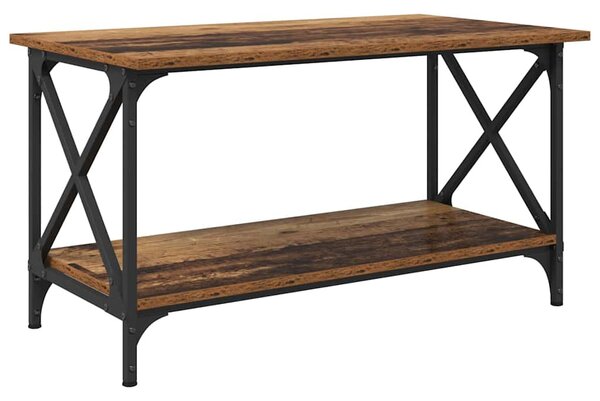 Dohányzóasztal Régi fa 80 x 45 x 45.5 cm Faanyag