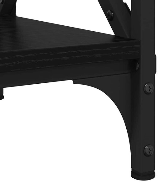 Dohányzóasztal Musta tammi 80 x 45 x 45.5 cm Faanyag